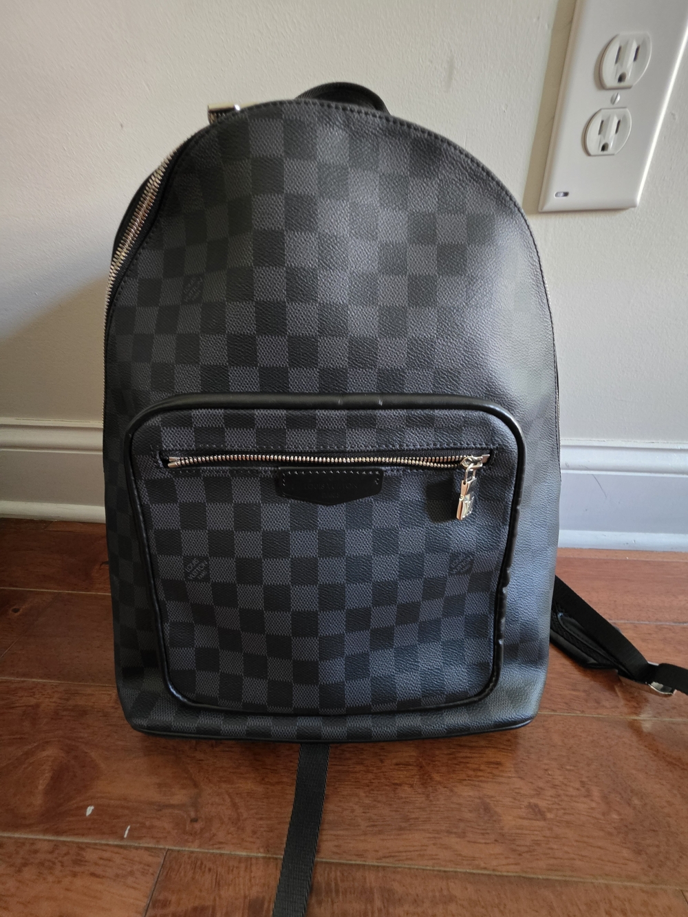 Louis Vuitton Josh Damier Graphite Backpack - Black